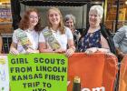 Girl Scouts visit the Big Apple