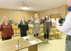 Local elected officials sworn into office