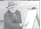 Nelson conducts drawing class at LAC