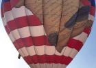 Hot Air Balloon flies over Lincoln