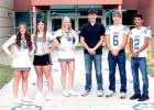 Lincoln.Jr.Sr.High.School.will.celebrate.Homecoming.2022.on.September.30th..Candidates.for.Queen.and.King.are.L-R:.Lilly. Sinclair,.Emalie.Hull,.Hannah.Behrens,.Carter.Rathbun,.Noah.Esposito.and.Trey.Simms..(Photo by Becky Rathbun)